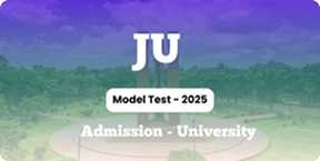 JU Admission- Model Test 2025